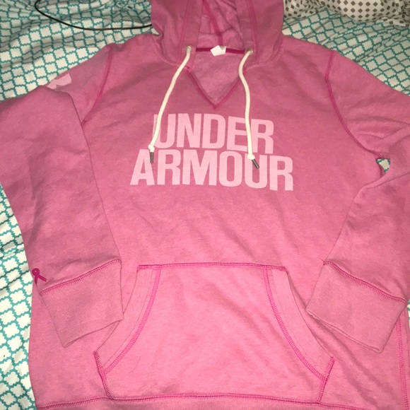 Under Armour Tops - LIMITED EDITION Breast Cancer Awareness UA hoodie